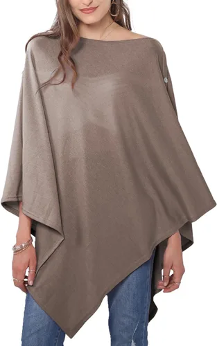 Miniatura 46 de MissShorthair Versatile Women's Shawl Wrap – Soft Knitted Poncho Cape Scarf for Fall Winter