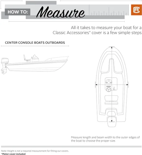 Miniatura 2 de Classic Accessories StormPro - Cubierta de barco para consola central de alta resistencia