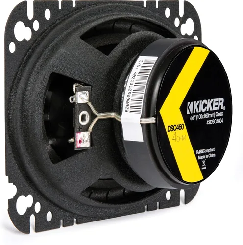 Miniatura 4 de Kicker 43DSC4604 par de bocinas de 2 vías, 4 x 6 pulgadas