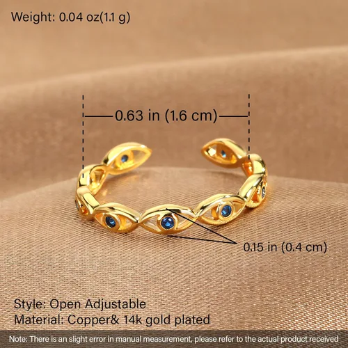 Miniatura 103 de 925 Sterling Silver Ring Minimalist Adjustable Rings Band Handmade Rings for Women Girls