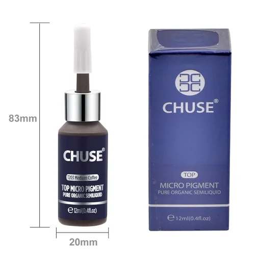 Miniatura 3 de CHUSE Pigmentos para cejas PMU 0.4oz/0.4 fl oz (T203 Café Medio)