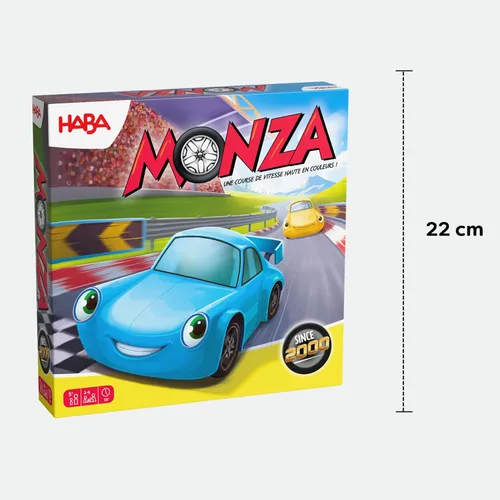 Miniatura 6 de HABA Monza Car Racing Board Game for Kids, Color Matching Strategy Game, Ages 5+