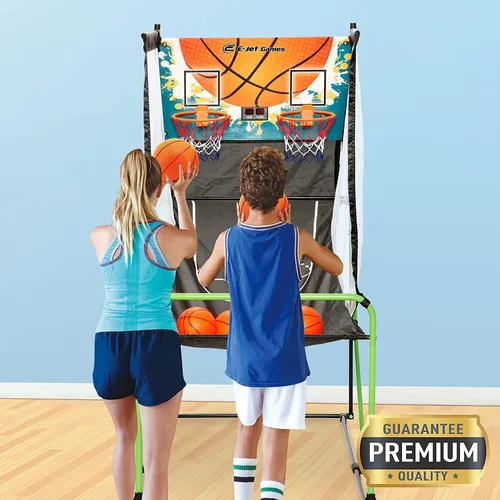 Miniatura 6 de Regalos de baloncesto de arcade: juegos de baloncesto para niños y niñas, niños y nietos, edad 3, 4, 5, 6, 7, 8, 9, 10 años, fiesta de cumpleaños