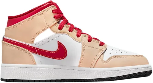 Miniatura 2 de Big Kid's Jordan 1 Mid WhiteArctic Orange-Black (554725 133)