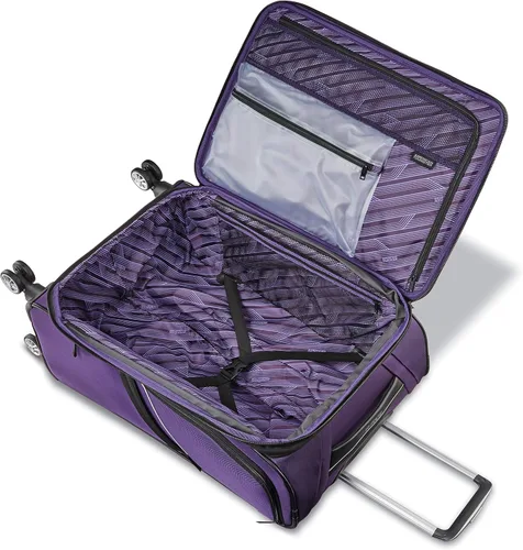 Miniatura 2 de AMERICAN TOURISTER Zoom Turbo Softside - Equipaje con ruedas giratorias expandible Púrpura Zoom Turbo Softside - Equipaje con ruedas giratorias
