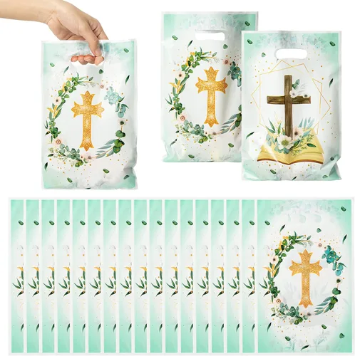 Miniatura 15 de 3sscha 50 bolsas de regalo de tren para fiesta, con temática de transporte, impermeable, con asas troqueladas, tráfico ferroviario, plástico