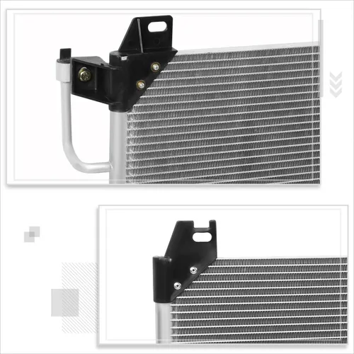 Miniatura 5 de Condensador A/C de aluminio compatible con Chevy Trailblazer/GMC Envoy 4.2/5.3/6.0L 4719 03-09
