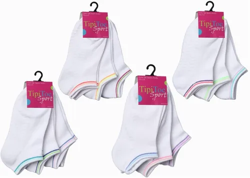 Miniatura 25 de Tipi Toe Women’s 12 Pack Cushioned Low Cut Socks – Breathable, Moisture-Wicking Athletic Comfort for Running & Daily Wear