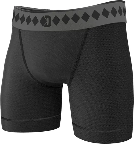 Miniatura 2 de Diamond MMA Pantalón corto de compresión con correa de jock integrada y sistema de copa atlética