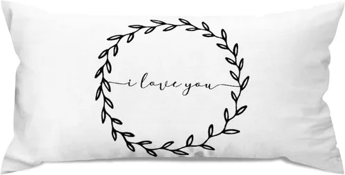 Miniatura 8 de Fundas de almohada lumbares de 12 x 24 pulgadas, decoración de granja, fundas de almohada decorativas para decoración del hogar Estilo-13