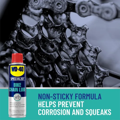 Miniatura 6 de WD-40 Bike - Lubricante para bicicletas de todas las condiciones, limpiador para bicicletas, desengrasante, lubricante seco y húmedo