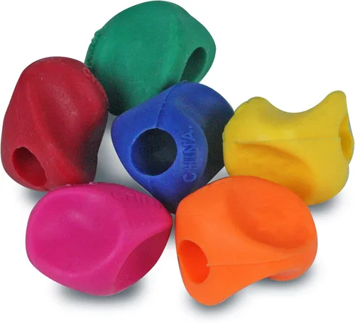 The Pencil Grip Paquete de 50 mini empuñaduras para lápices, varios colores brillantes (TPG-17550)