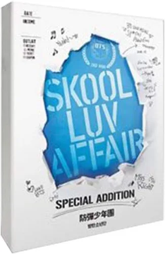 BTS Skool LUV Affair (segundo mini álbum) adición especial (incluye juego de tarjetas fotográficas transparentes BTS aleatorias)