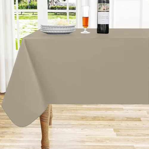 Miniatura 38 de homing - Mantel cuadrado de vinilo, mantel de plástico impermeable y a prueba de derrames con respaldo de franela, cubierta de mesa fácil de limpiar