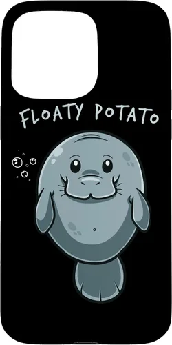 Miniatura 30 de iPhone 11 Floaty Potato Manatí Chubby Sirena Sea Vaca Animal Estuche de Regalo