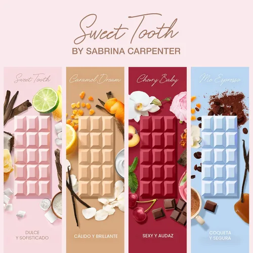Miniatura 7 de Sabrina Carpenter Sweet Tooth - Eau de Parfum en espray para mujer, 2.5 onzas
