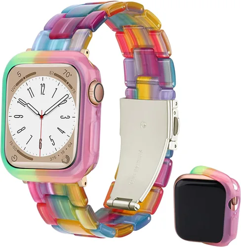 Miniatura 13 de Correa con estuche compatible con Apple Watch de 1.93 pulgadas, 1.81 pulgadas, 1.77 pulgadas, 1.73 pulgadas, 1.65 pulgadas, 1.61 pulgadas, 1.57