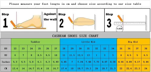 Miniatura 3 de Casbeam Zapatos deportivos para caminar y correr para niños y niñas, transpirables, ligeros, ligeros, a la moda (babero para niños pequeños)