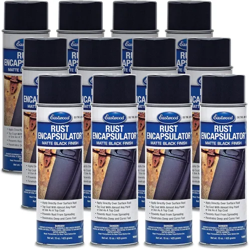 Miniatura 5 de Eastwood Spray para eliminar óxido con acabado mate texturizado Aerosol previene la corrosión del óxido, fórmula fortificada con epoxi y baja