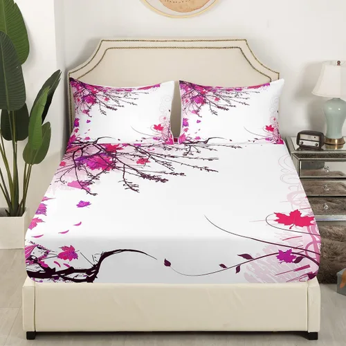 Miniatura 4 de Erosebridal Yellow Bee - Sábana bajera ajustable tamaño individual, sábanas de abeja de dibujos animados Kawaii para niños y niñas, juego de sábanas