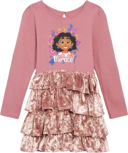 Disney Vestido Encanto para niñas Vestido Mirabel Encanto para niñas Vestido tutú de princesa para niños pequeños (tamaños 2T-6X)
