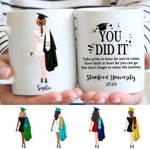 Miniatura 11 de Se envía al día siguiente, tazas personalizadas de Navidad para mejores amigas, elige 2-6 nombres taza de café de amistad personalizada para mejor