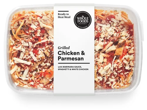 Whole Foods Market - Comida de pollo parmesano a la parrilla, 12 onzas