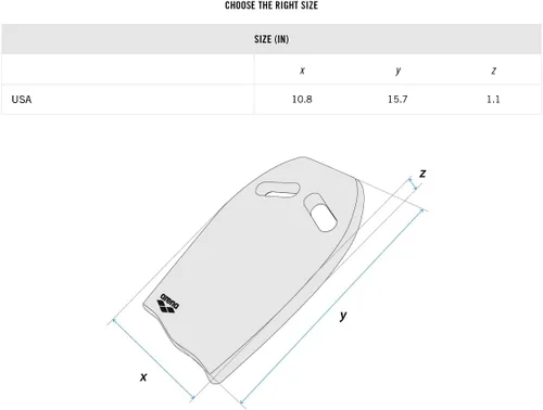 Miniatura 4 de Arena Unisex Swim Kickboard for Adults, Swimming Training Aid Pool Exercise Equipment