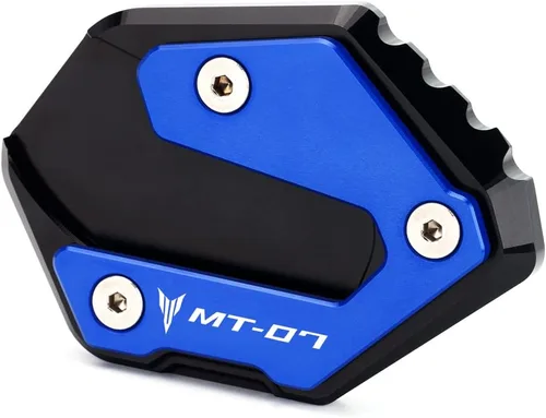 Miniatura 9 de Placa de soporte de extensión de soporte lateral para motocicleta compatible con YAMAHA MT-07 2014-2023 Soporte de almohadilla de pie Accesorios