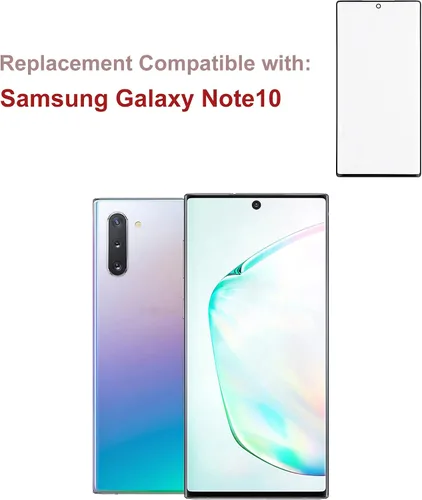Miniatura 6 de Pantalla frontal de cristal exterior de repuesto de lente + OCA compatible con Samsung Galaxy Note10 Note 10 SM-N970 y Note10 Note 10 5G SM-N971