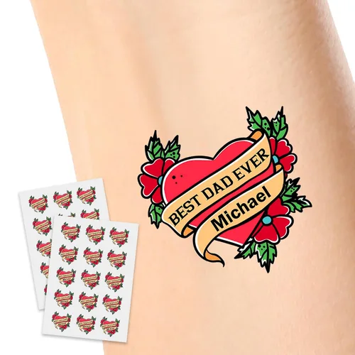 Miniatura 34 de Tatuajes temporales personalizados para fiestas, tatuajes divertidos de cerveza, regalo de cumpleaños para adultos, amigas, mujeres y hombres
