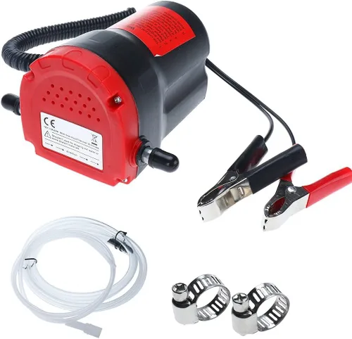Miniatura 6 de YaeTek Motor de 12 V Excelente. Cambio de aceite. Diesel. Extractor. Pepenar transferencia de succión de la bomba.