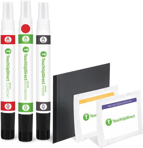 Miniatura 18 de TouchUpDirect 3D/A3D Bright Silver Metallic Compatible con pintura de retoque Kia Exact Match en aerosol - Kit esencial Plateado metálico brillante.