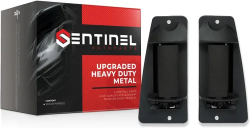 Miniatura 8 de Manija de puerta exterior de metal resistente mejorada para puerta trasera izquierda extendida compatible con Silverado GMC Sierra 1999-2007 1500