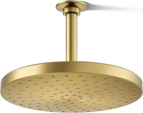 Miniatura 18 de Kohler 76465-G-BL Awaken® 10" cabezal de lluvia de una sola función, 1.75 gpm, negro mate