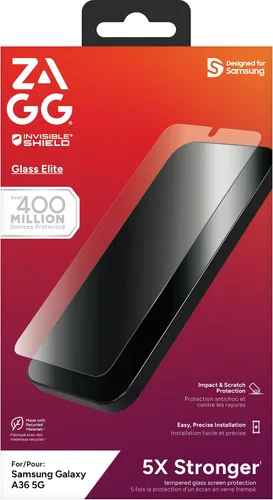 Miniatura 17 de ZAGG InvisibleShield Vidrio Elite Plus para Samsung Galaxy A11 Protección de Pantalla Amigable con la Carcasa