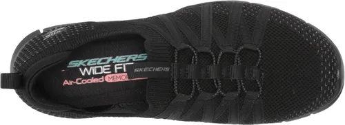 Miniatura 5 de Skechers Tenis de novedad gratis y chic para mujer Negro 75 ancho