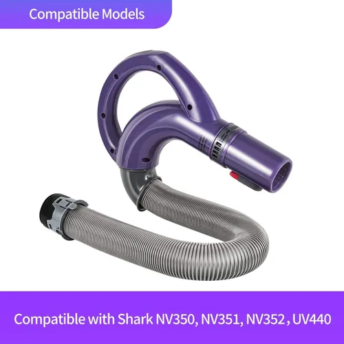 Miniatura 2 de Mango de manguera de repuesto compatible con Shark Navigator NV350, NV352, NV355, NV356, NV357 NV358 NV360 Aspiradora de repuesto N.º 113FFJ