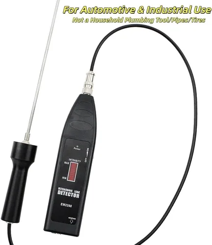 Miniatura 9 de allsun Pro Detector de Fugas Ultrasónico Transmisor Localizador de Ruidos Auto, Estetoscopio Electrónico Monitor de Ruidos de Máquinas HVAC