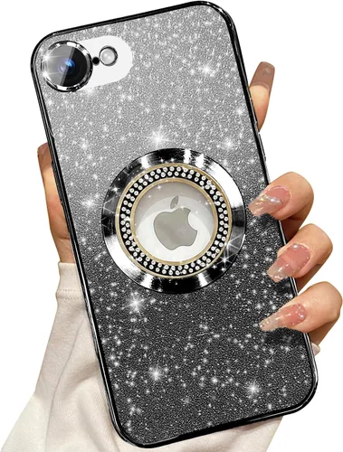 Miniatura 223 de Misscase Funda magnética con purpurina para iPhone 11 compatible con MagSafe, protección completa, delgada, a prueba de golpes, antiarañazos