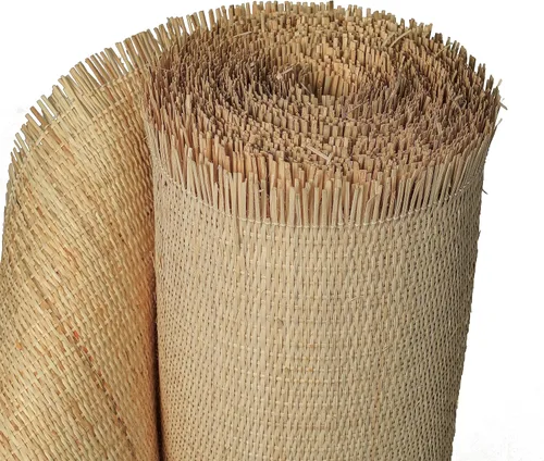 Miniatura 3 de KOLWOVEN Cincha cuadrada de caña de ratán de 24 pulgadas de ancho, hoja de 24 x 24 pulgadas (2 pies), tela de caña de mimbre de tejido cerrado