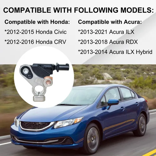Miniatura 2 de Sensor de Corriente de Batería con Conector Pigtail Compatible con Honda Civic 2012-2015, Honda Crv 2012-2016/Acura ILX 2013-2021, Acura RDX