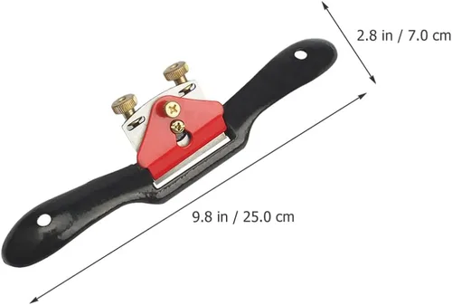 Miniatura 2 de Angoily Juego de herramientas de carpintería Cepilladoras para carpintería Cepilladora manual Herramienta de descorteza de escofina de madera