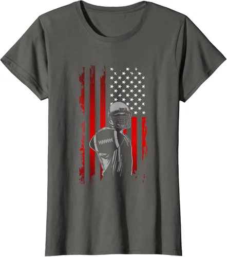 Miniatura 7 de Camiseta de fútbol americano, Negro