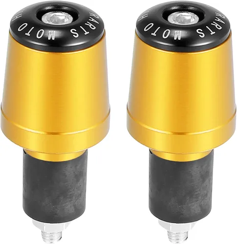 Miniatura 7 de Motoforti 1 par rojo motocicleta manillar extremo tapones 7/8 "0.866 in universal CNC aleación de aluminio para motocicleta scooter