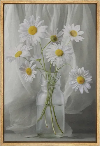Miniatura 156 de SIGNFORD Lienzo impreso para pared, acuarela, floral, retro, abstracto, naturaleza, desierto, ilustraciones florales botánicas, arte moderno