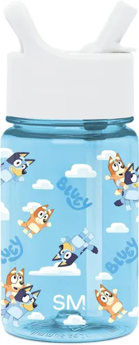 Miniatura 43 de Simple Modern Peppa Pig Botella de Agua Summit de Plástico Tritan para Niños 12 oz Taza Sin BPA con Tapa de Pajita Cubierta a Prueba de Fugas