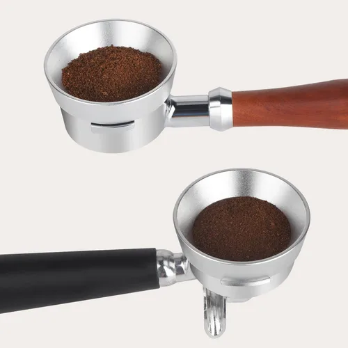 Miniatura 6 de Embudo portafiltro de espresso de aluminio Attsky, embudo dosificador de 51 mm con magnético Aluminum Construction, Strong Magnet, Lightweight