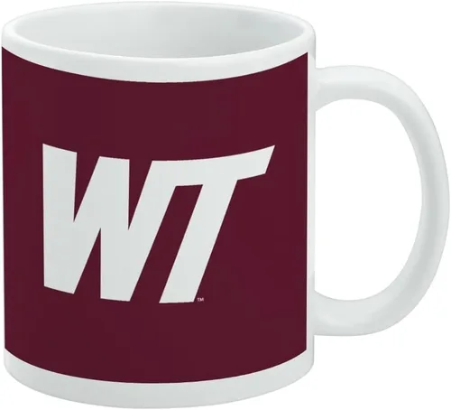 Miniatura 444 de Taza de cerámica con logotipo principal de Marshall, tazas originales para regalo para café, té y bebidas calientes, 11 oz, blanca