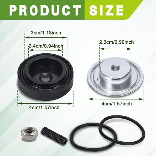 Miniatura 2 de Tapón de limpiaparabrisas para coche, kit de tapa de tapón de limpiaparabrisas trasero, cubierta de tapón de limpiaparabrisas, tapa de goma